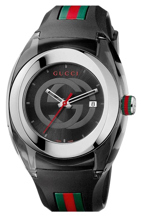 gucci sync watch strap|Gucci watch with interchangeable bands.